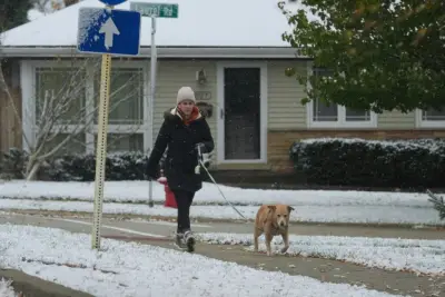 Meteorologists warn of ‘intense’ snow in Great Lakes states and record lows in South