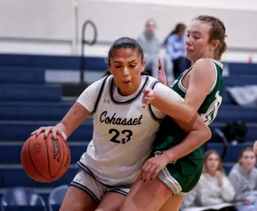 Duxbury opens season with girls basketball victory over Cohasset